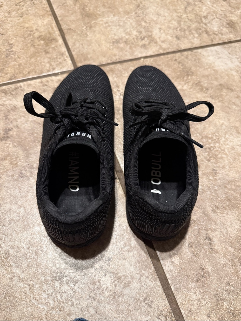 NOBULL Black Knit Training Shoes